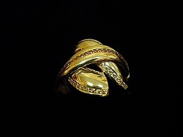 Златен дамски пръстен, 3.87гр. ,Сливен