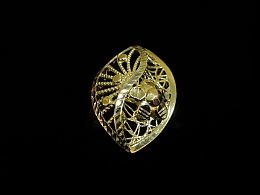 Златен дамски пръстен, 3.65гр. ,Бургас