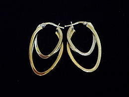 Златни обеци, 2.33гр. ,Бургас