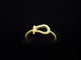 Златен дамски пръстен, 2.01гр. ,Бургас