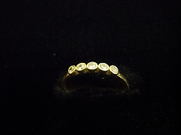 Златен дамски пръстен, 1.08гр. ,Бургас