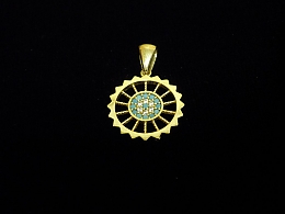 Златен медальон, 1.24гр. ,Айтос