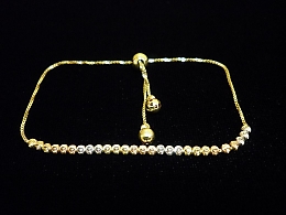 Златна синджирна гривна, 2.96гр. ,Средец