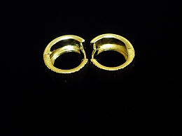 Златни обеци, 2.94гр. ,Бургас