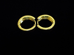 Златни обеци, 1.9гр. ,Бургас