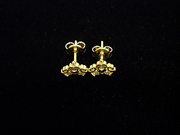 Златни обеци, 1.01гр. ,Бургас