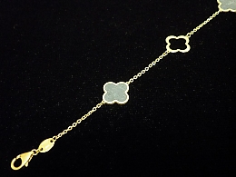 Златна синджирна гривна, 1.57гр. ,Бургас