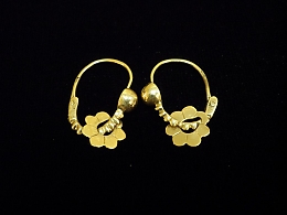 Златни обеци, 2.26гр. ,Сливен