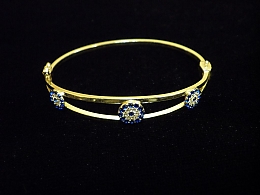 Златна детска гривна, 4.21гр. ,Айтос