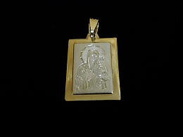 Златен медальон, 1.43гр. ,Ямбол