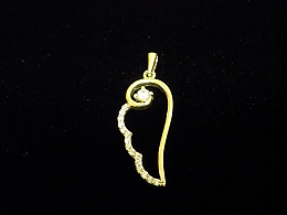 Златен медальон, 1.24гр. ,Сливен