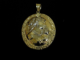 Златен медальон, 1.35гр. ,Стара Загора