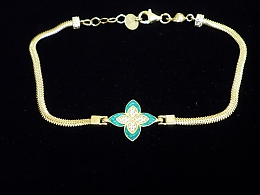 Златна синджирна гривна, 4.56гр. ,Ямбол