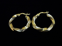 Златни обеци, 2.62гр. ,Сливен