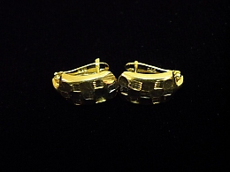 Златни обеци, 1.47гр. ,Сливен