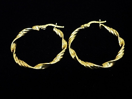 Златни обеци, 2.36гр. ,Сливен