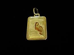 Златен медальон, 1.11гр. ,Ямбол