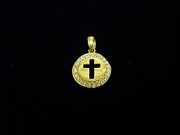 Златен медальон, 0.75гр. ,Бургас