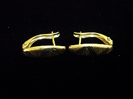 Златни обеци, 1.63гр. ,Айтос