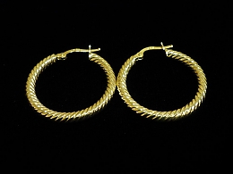 Златни обеци, 2.73гр. ,Стара Загора