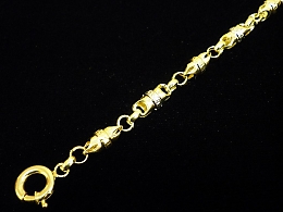 Златна синджирна гривна, 4.23гр. ,Стара Загора