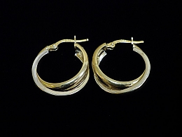 Златни обеци, 2.57гр. ,Айтос