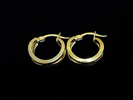 Златни обеци, 1.95гр. ,Ямбол