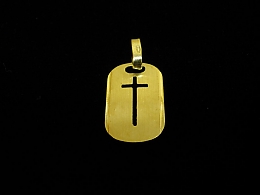 Златен медальон, 0.77гр. ,Сливен