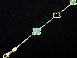 Златна синджирна гривна, 1.52гр. ,Ямбол