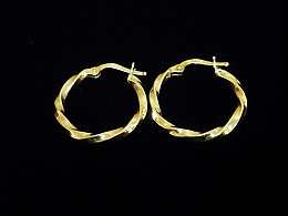 Златни обеци, 1.51гр. ,Ямбол