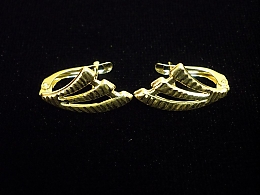 Златни обеци, 1.61гр. ,Сливен
