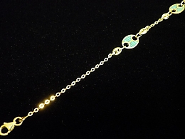 Златна синджирна гривна, 1.88гр. ,Стара Загора