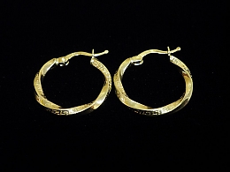 Златни обеци, 1.66гр. ,Стара Загора