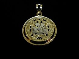 Златен медальон, 1.71гр. ,Стара Загора