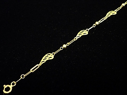 Златна синджирна гривна, 1.76гр. ,Стара Загора