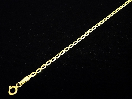 Златна синджирна гривна, 1.3гр. ,Стара Загора