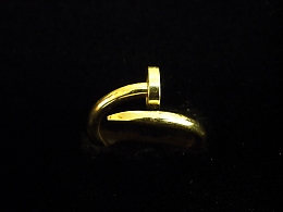 Златен дамски пръстен, 2.1гр. ,Бургас