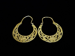 Златни обеци, 1.98гр. ,Бургас