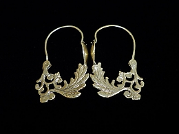 Златни обеци, 3.83гр. ,Бургас