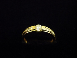 Златен дамски пръстен, 2.92гр. ,Бургас