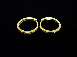 Златни обеци, 2.07гр. ,Бургас