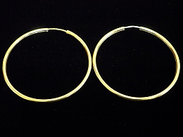 Златни обеци, 2.91гр. ,Бургас