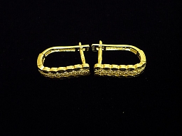 Златни обеци, 2.97гр. ,Бургас