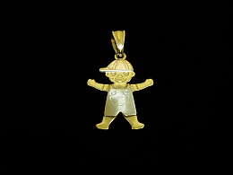 Златен медальон, 1.23гр. ,Бургас