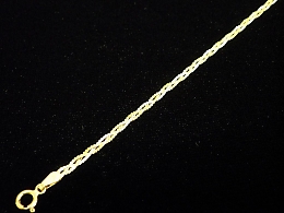 Златна синджирна гривна, 1.82гр. ,Бургас