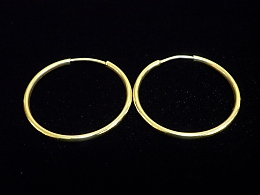 Златни обеци, 2.21гр. ,Бургас