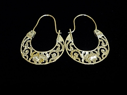 Златни обеци, 2.85гр. ,Бургас