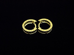 Златни обеци, 2.17гр. ,Бургас