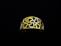 Златен дамски пръстен, 2.19гр. ,Пловдив