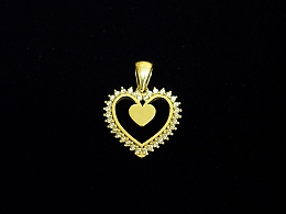 Златен медальон, 1.25гр. ,Бургас